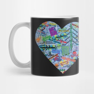 Rowing Graffiti Mug